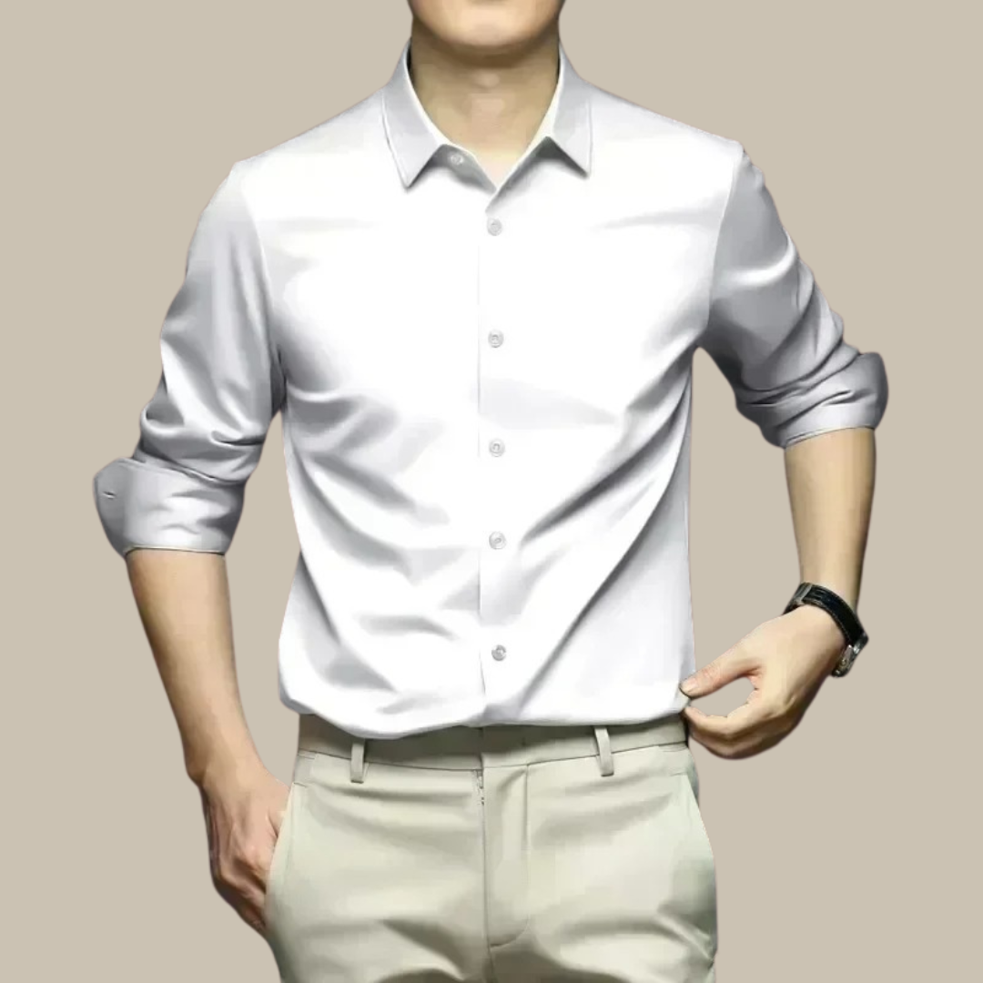 Liam | Silk Dress Shirt