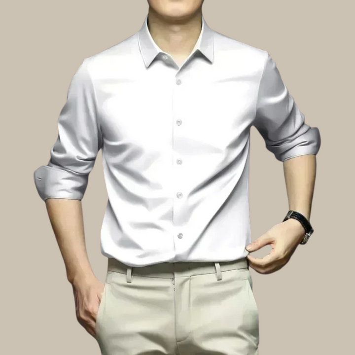 Liam | Silk Dress Shirt