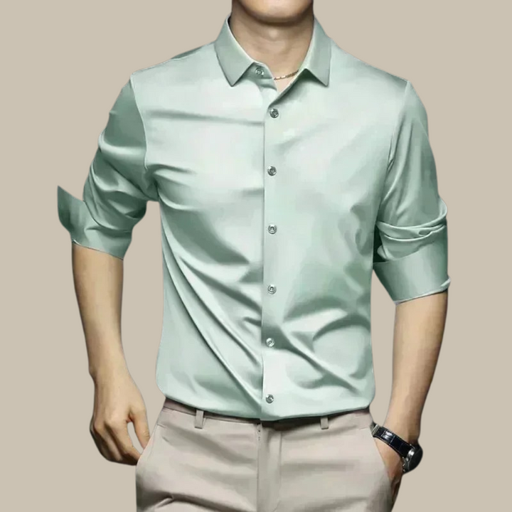 Liam | Silk Dress Shirt