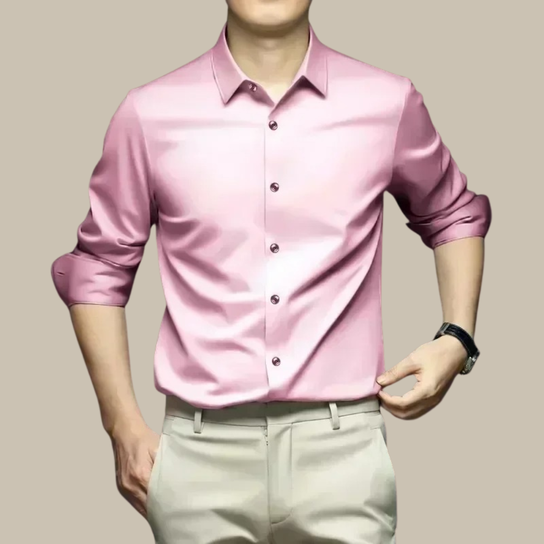 Liam | Silk Dress Shirt