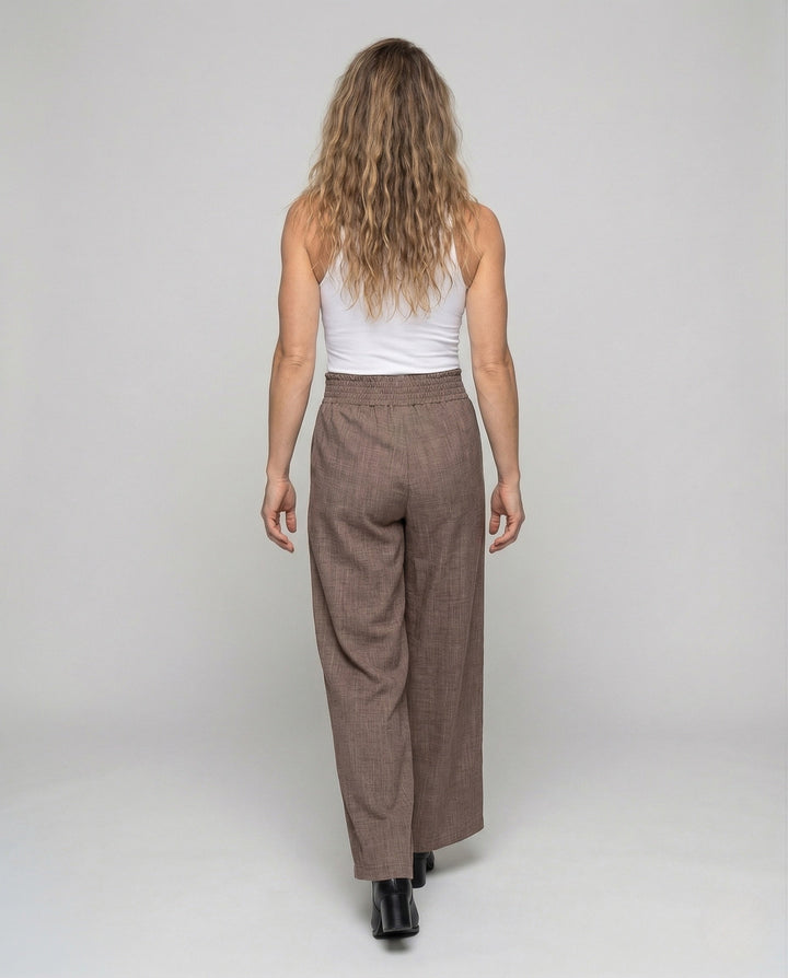 Aurelia | Women's Wide Leg Linen Pants