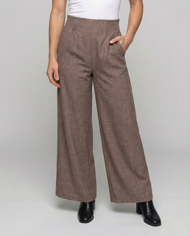 Aurelia | Women's Wide Leg Linen Pants