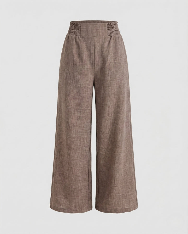 Aurelia | Women's Wide Leg Linen Pants