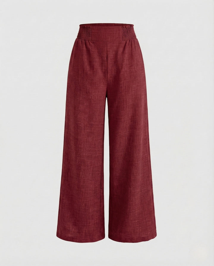 Aurelia | Women's Wide Leg Linen Pants