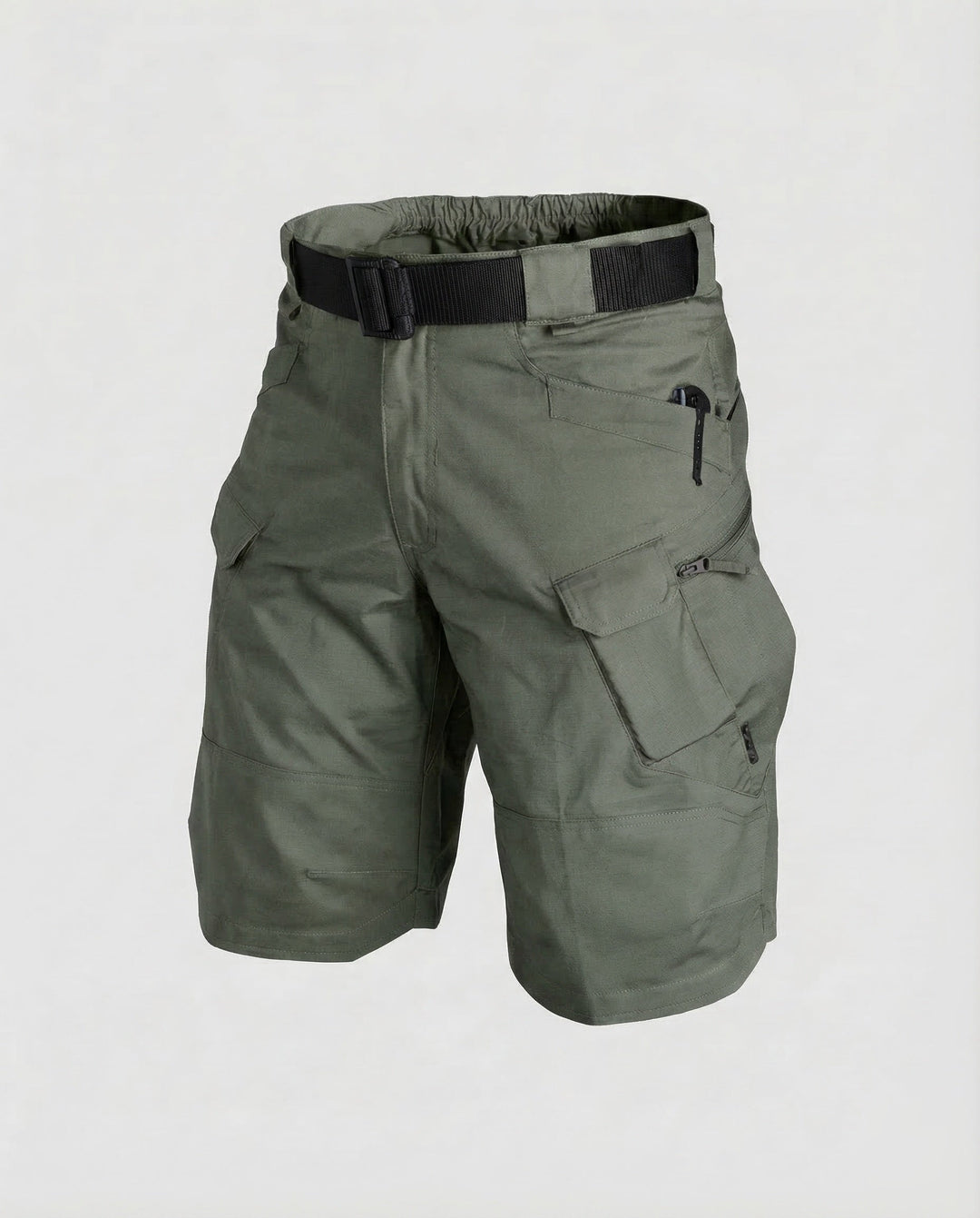 Stirling | Men's Belted Ripstop Cargo Shorts Multi-Pocket