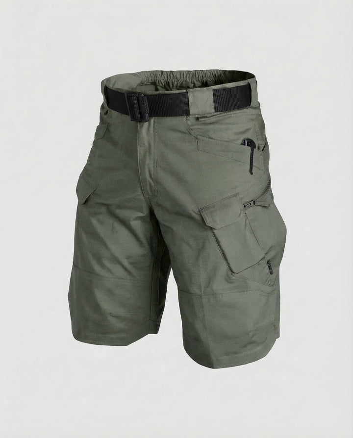Stirling | Men's Belted Ripstop Cargo Shorts Multi-Pocket