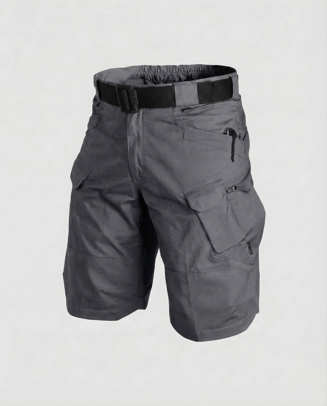 Stirling | Men's Belted Ripstop Cargo Shorts Multi-Pocket