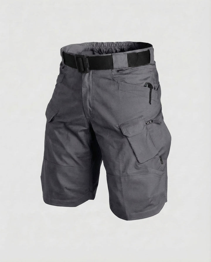Stirling | Men's Belted Ripstop Cargo Shorts Multi-Pocket