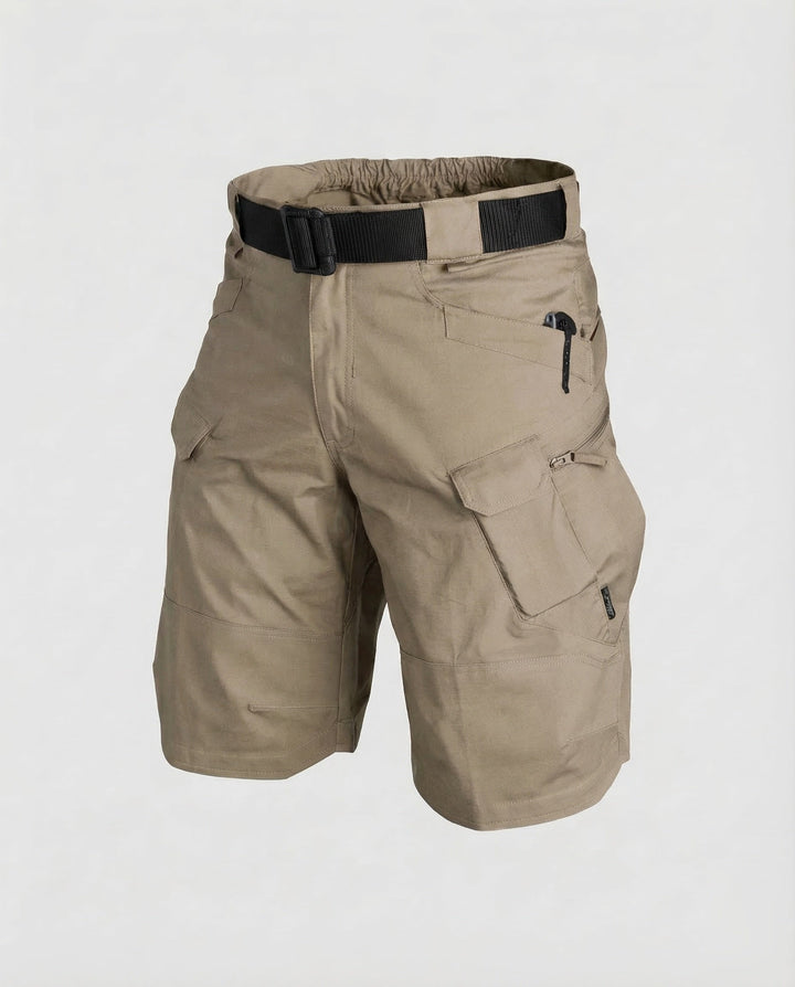 Stirling | Men's Belted Ripstop Cargo Shorts Multi-Pocket