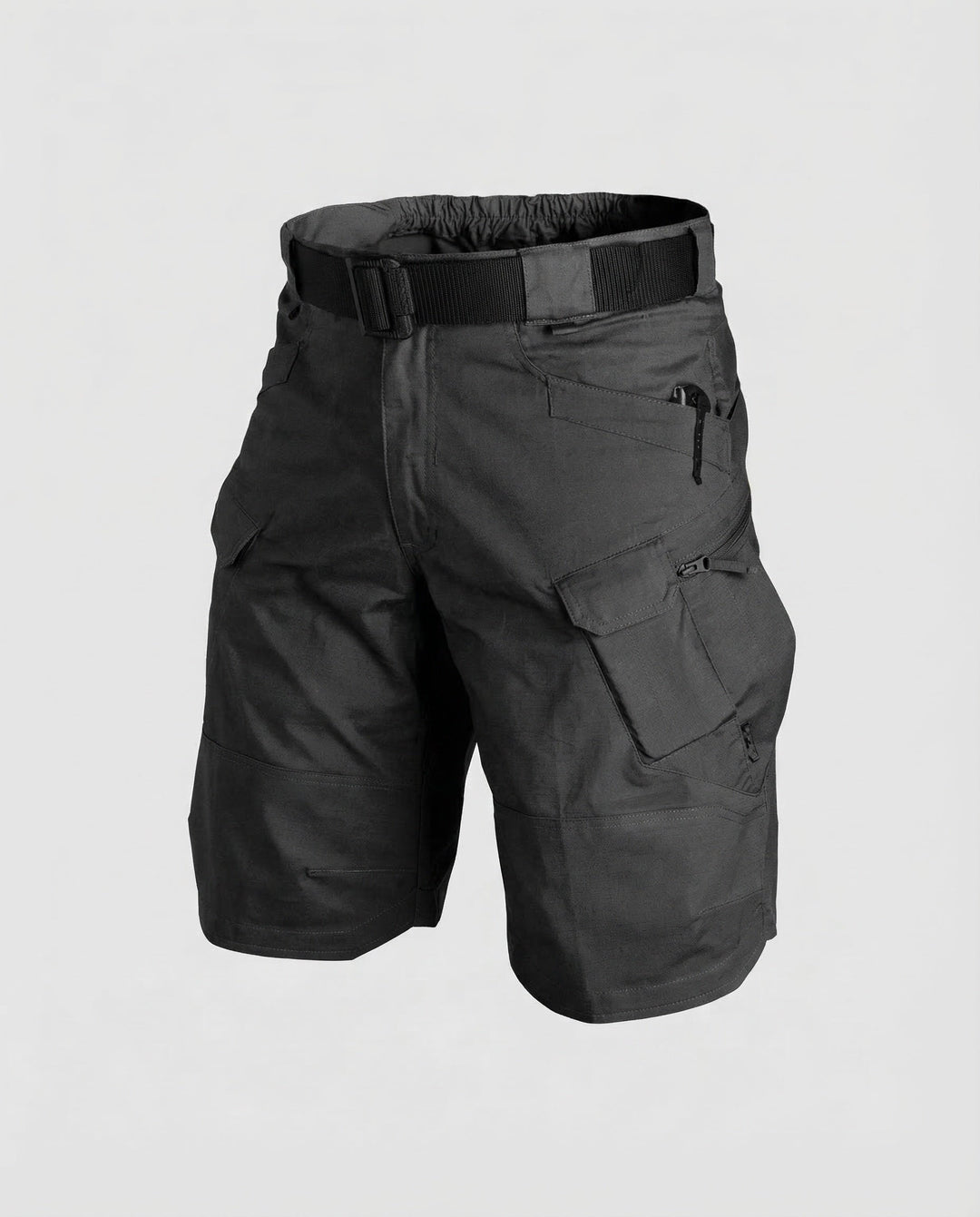 Stirling | Men's Belted Ripstop Cargo Shorts Multi-Pocket