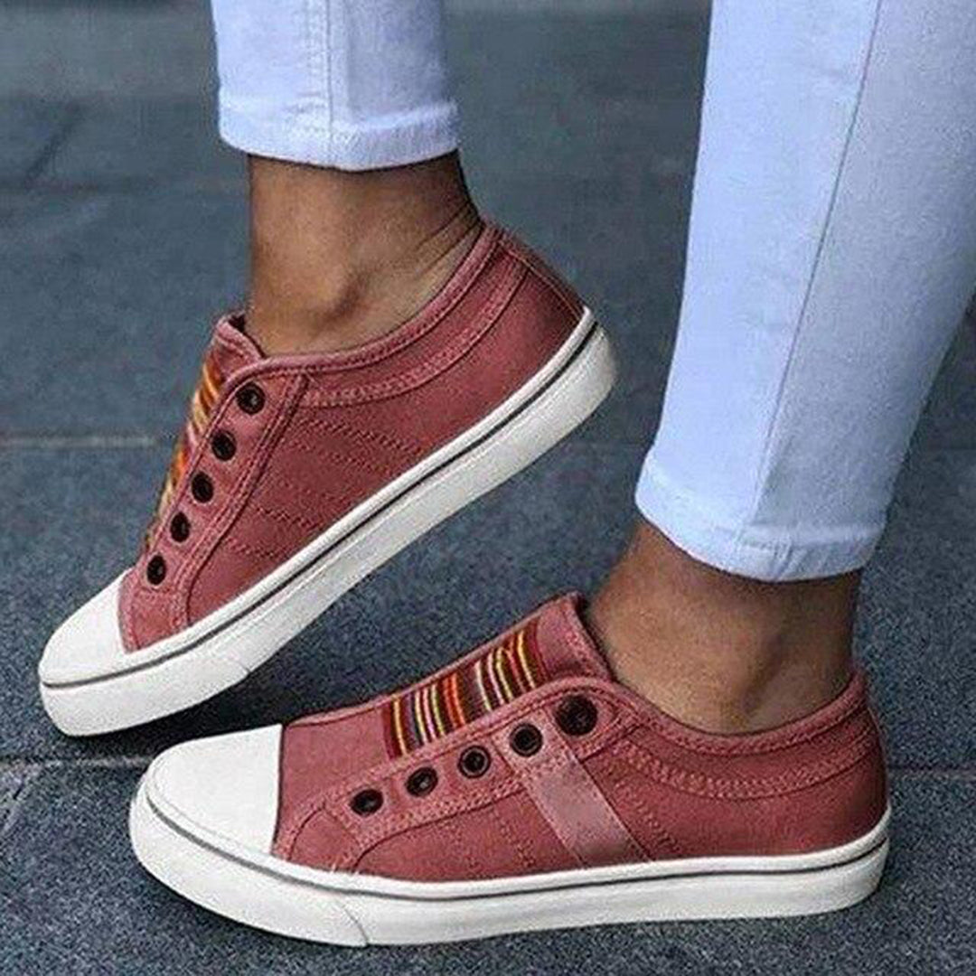Frankie | Slip On Canvas Sneakers