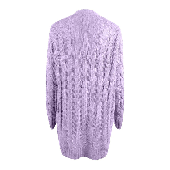 Harbour | Cable Twist Knit Button-Down Women's Cardigan