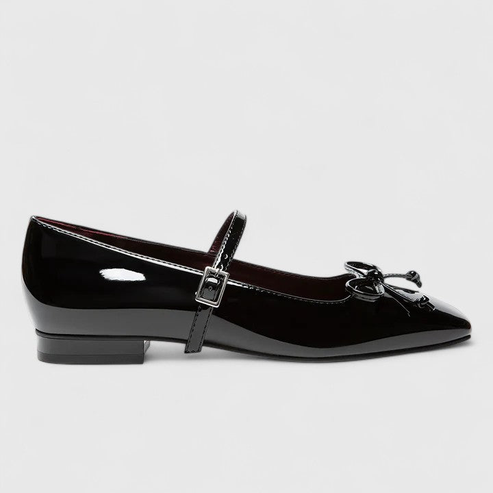 Luna | Women's Orthopedic Bow Mary Jane Flats