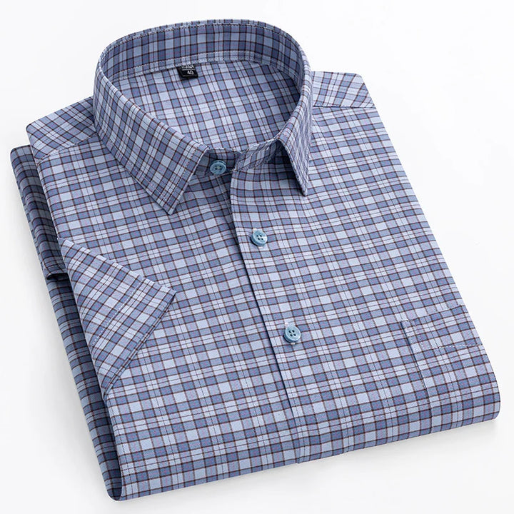 Caleb | Striped Oxford Button-Down Shirt