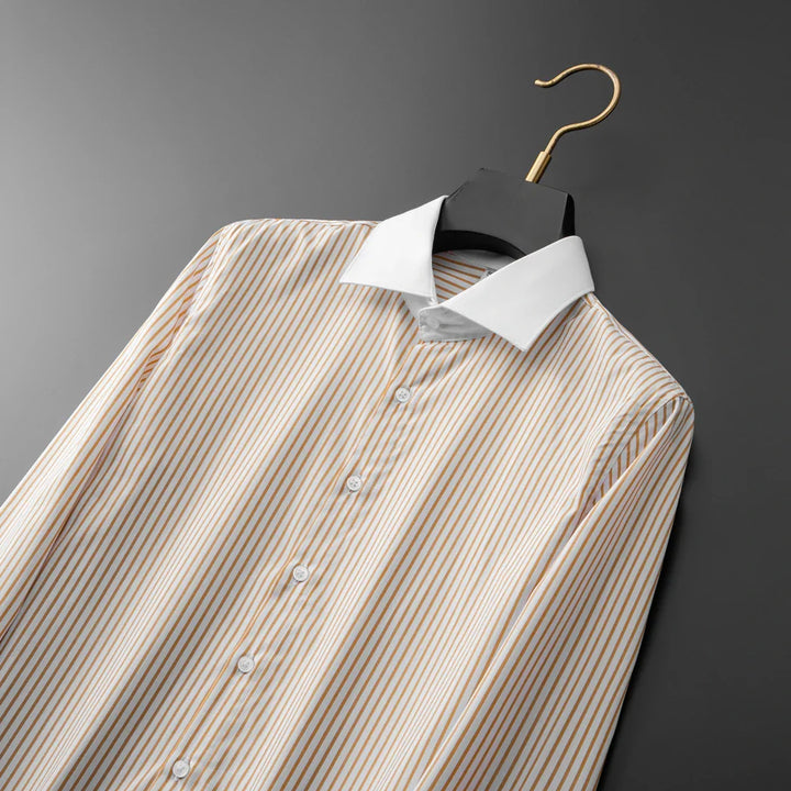 Alaric | Men’s Striped Formal Dress Shirt