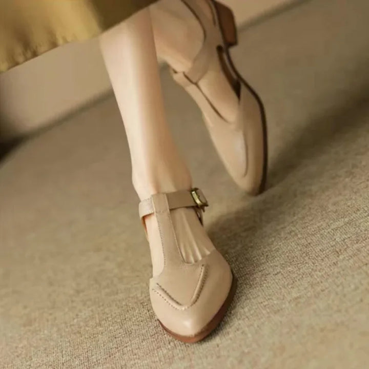 Rosie | Women's T-Strap Mary Jane Flats