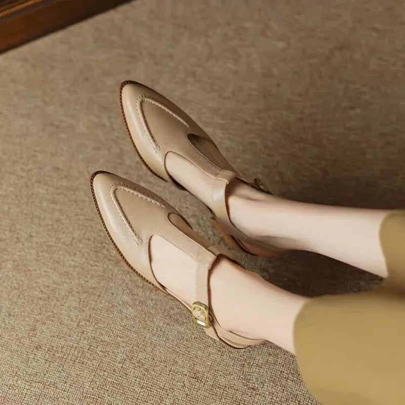 Rosie | Women's T-Strap Mary Jane Flats