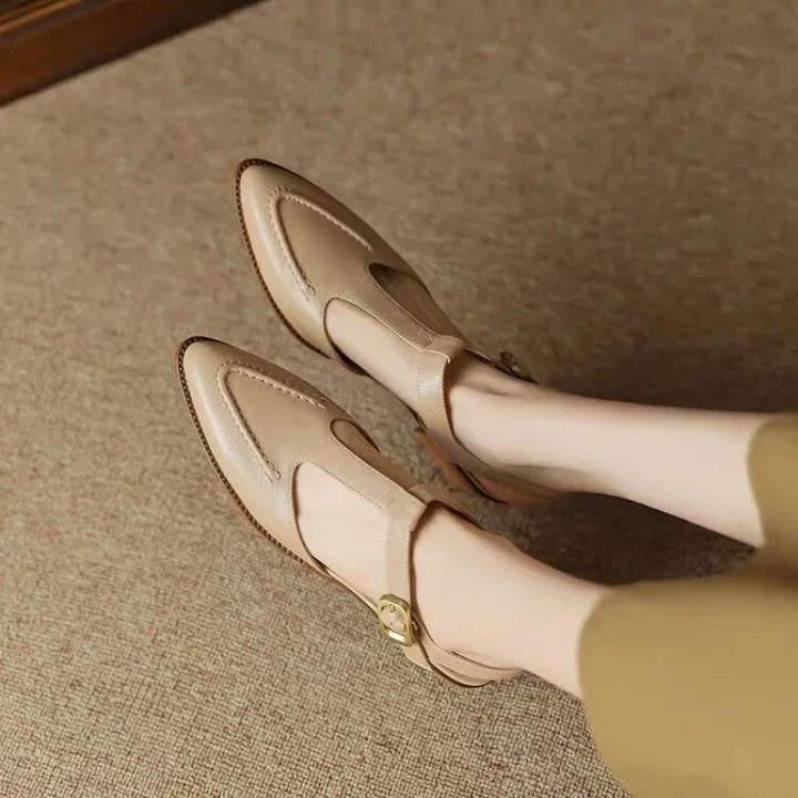 Rosie | Women's T-Strap Mary Jane Flats