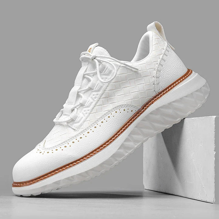 Zion | Textured Casual Oxford Sneakers
