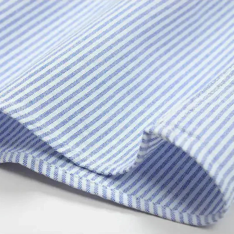Lucas | Striped Oxford Button-Down Shirt
