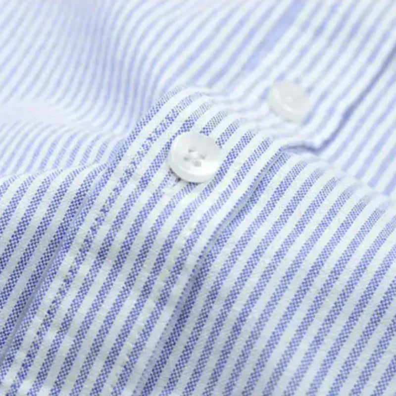 Lucas | Striped Oxford Button-Down Shirt