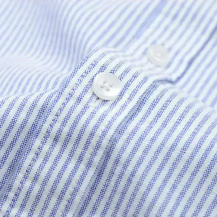 Lucas | Striped Oxford Button-Down Shirt