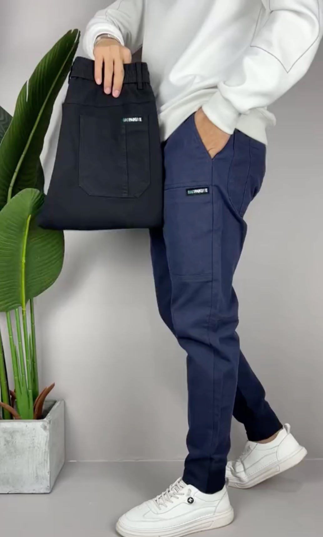 Noah | Casual Stretch Cargo Pants