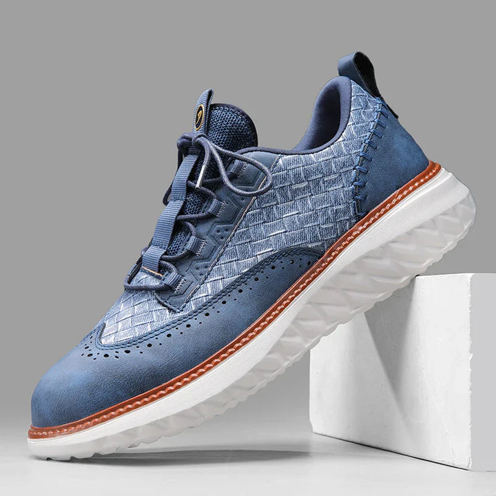 Zion | Textured Casual Oxford Sneakers