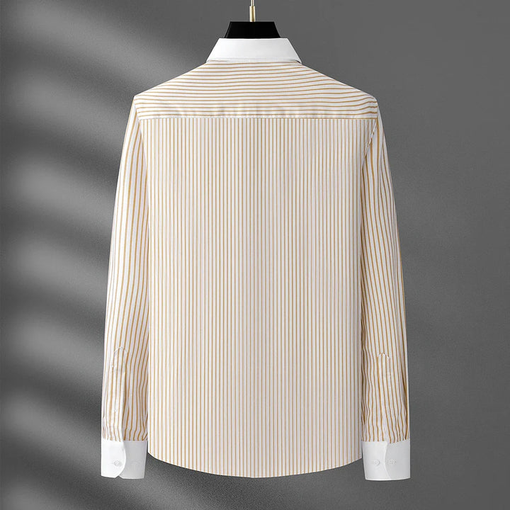 Alaric | Men’s Striped Formal Dress Shirt