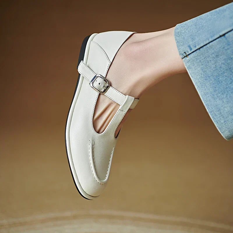 Clara | Women's Orthopedic T-Strap Mary Jane Flats