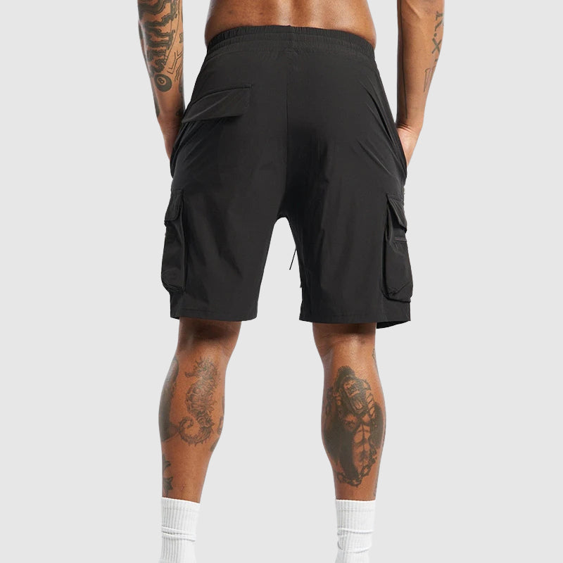 Axel | Men's Zip Pocket Cargo Shorts with Drawstring