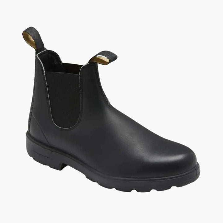 Wilfred | Rugged Leather Elastic Panel Chelsea Boots