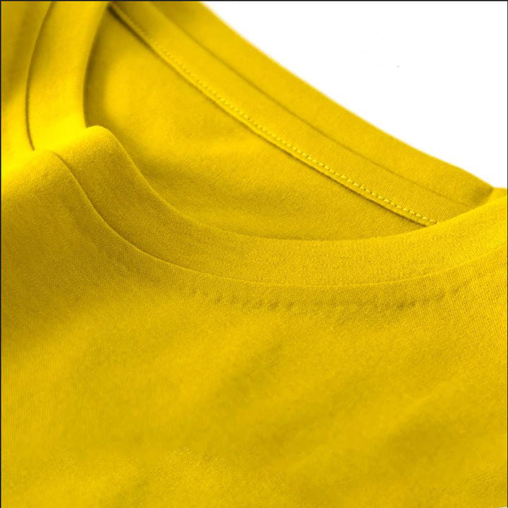 Minimalist | Fitted Crew Neck Plain Cotton Womens T Shirt