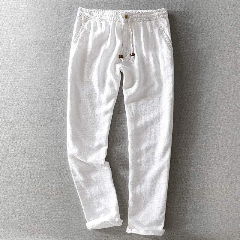 Boden | Men's Slim Fit Linen Pants