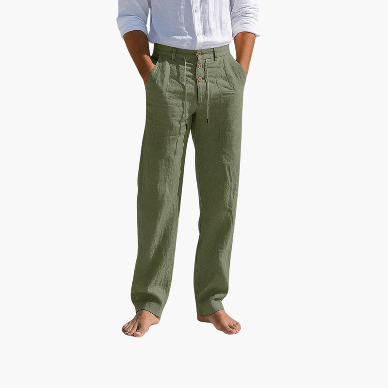 Felix | Men's Pleated Linen Pant