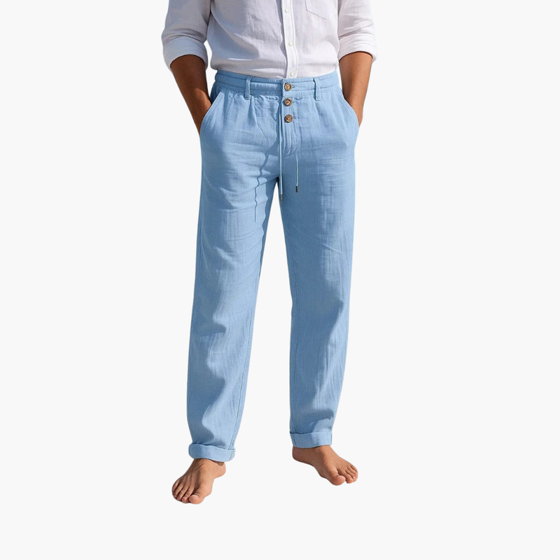 Felix | Men's Pleated Linen Pant