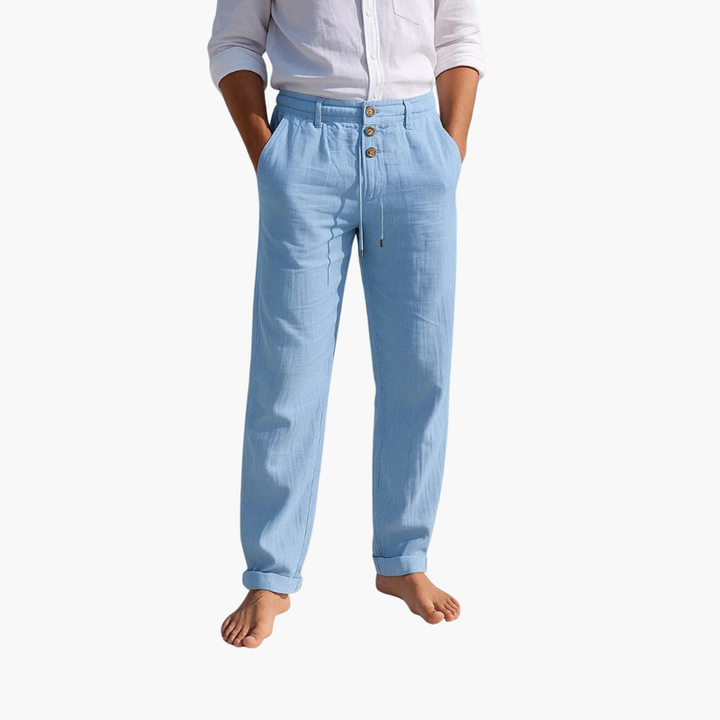 Felix | Men's Pleated Linen Pant