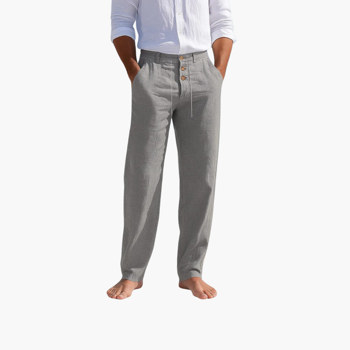 Felix | Men's Pleated Linen Pant