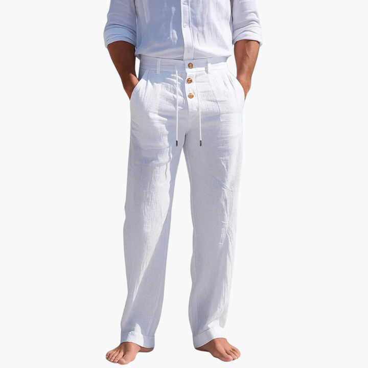 Felix | Men's Pleated Linen Pant