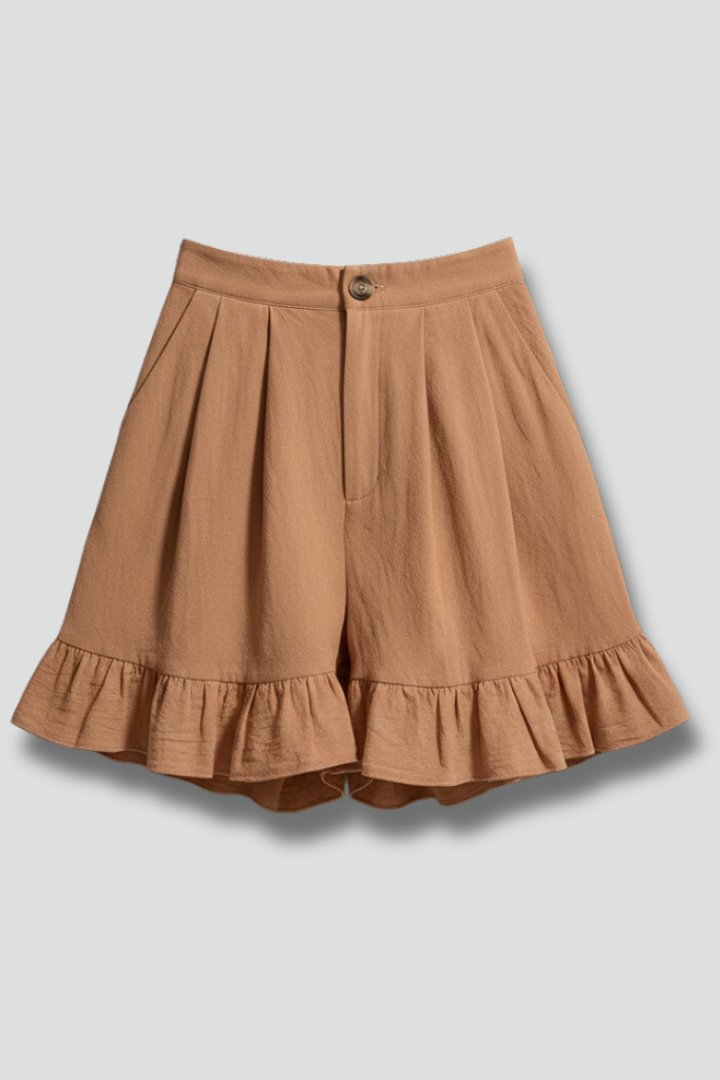 Ella | Flowy High Waisted Shorts