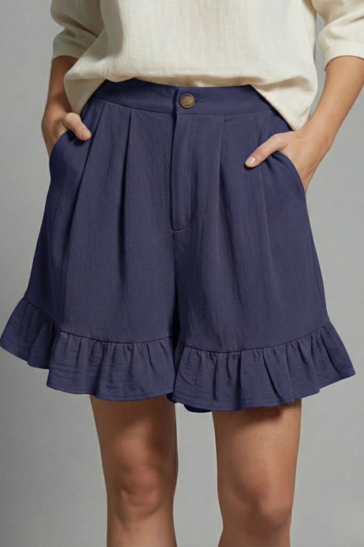 Ella | Flowy High Waisted Shorts