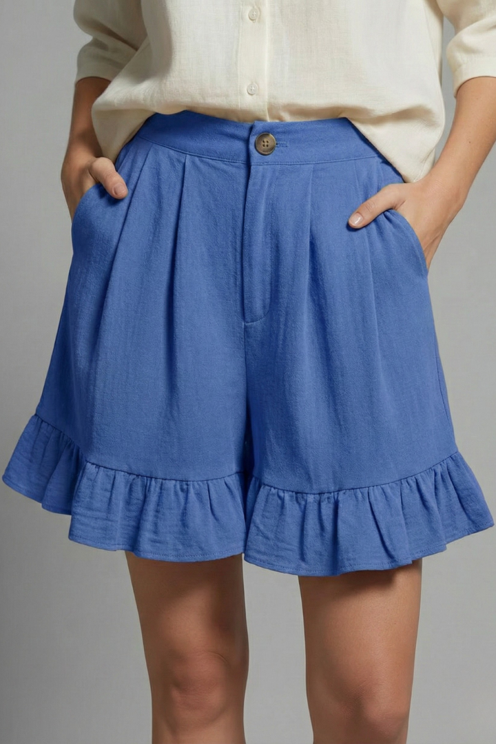Ella | Flowy High Waisted Shorts