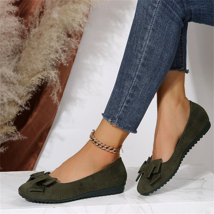 Amélie | Orthopedic Bow Detail Flats