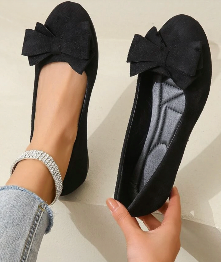 Amélie | Orthopedic Bow Detail Flats