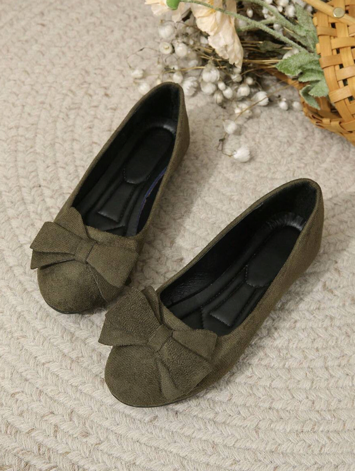 Amélie | Orthopedic Bow Detail Flats