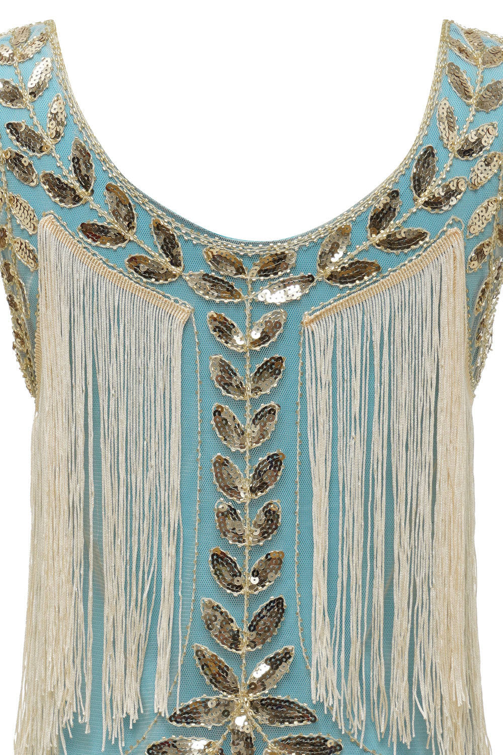 Gatsby | Sequin Embellished Tiered Fringe Flapper Wedding Guest Dress