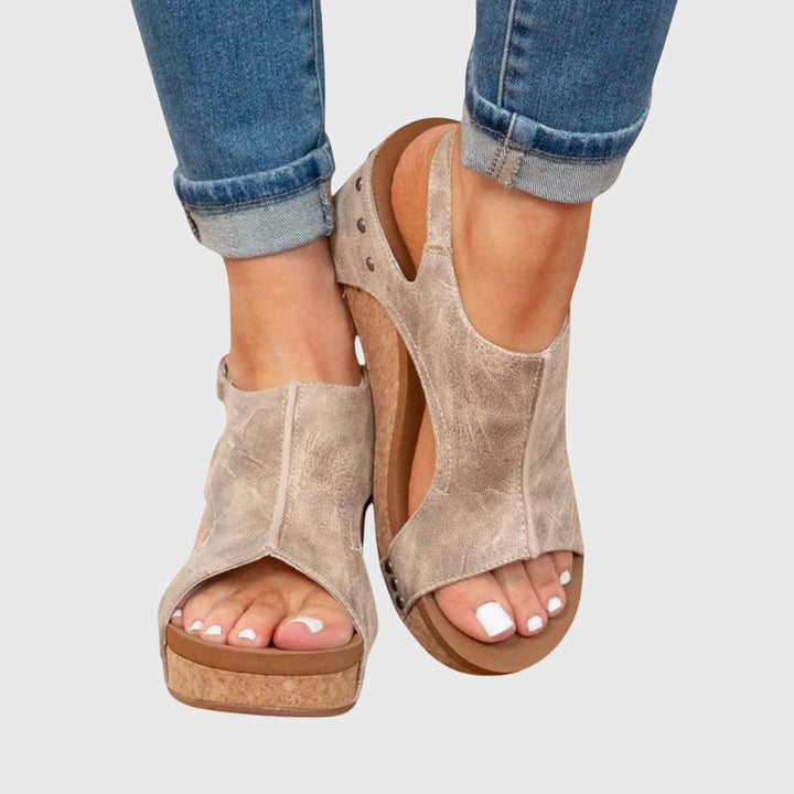Elara | Women’s Wedge Platform Sandals