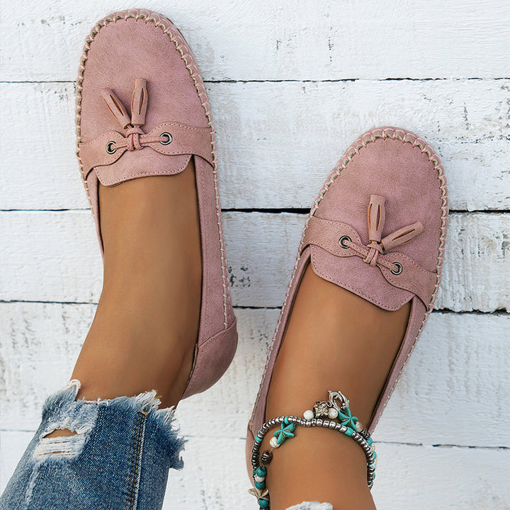 Maya | Comfortable Slip-On Tassel Loafers