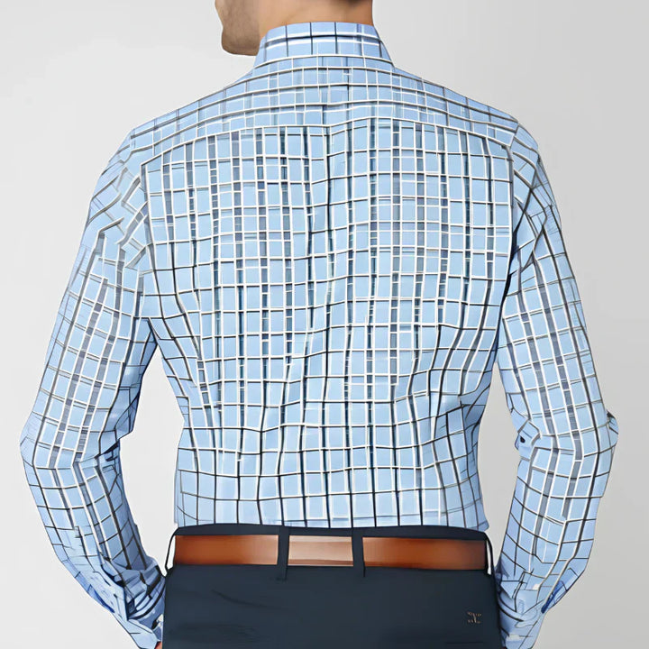 Noah | Plaid Oxford Button-Down Shirt