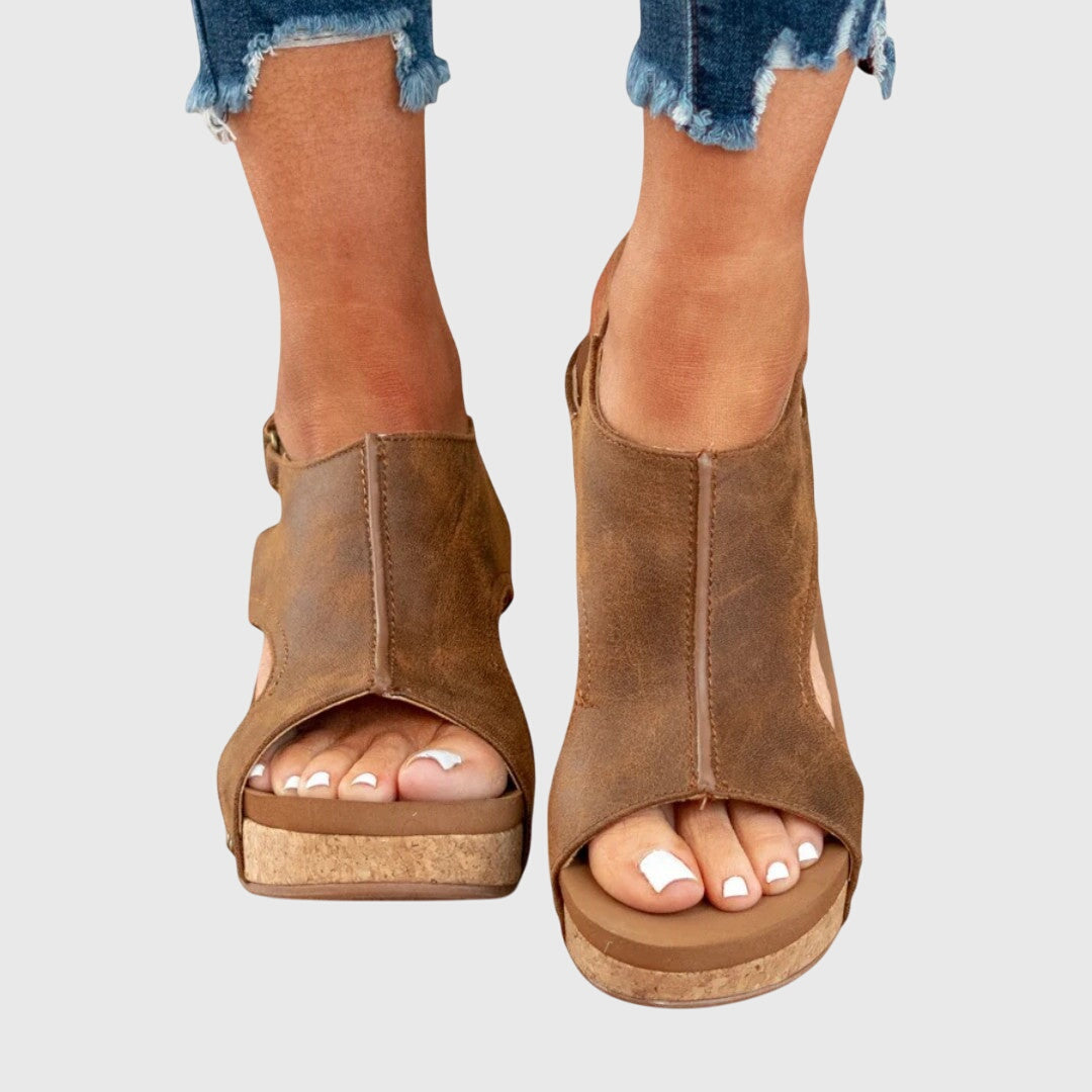 Elara | Women’s Wedge Platform Sandals